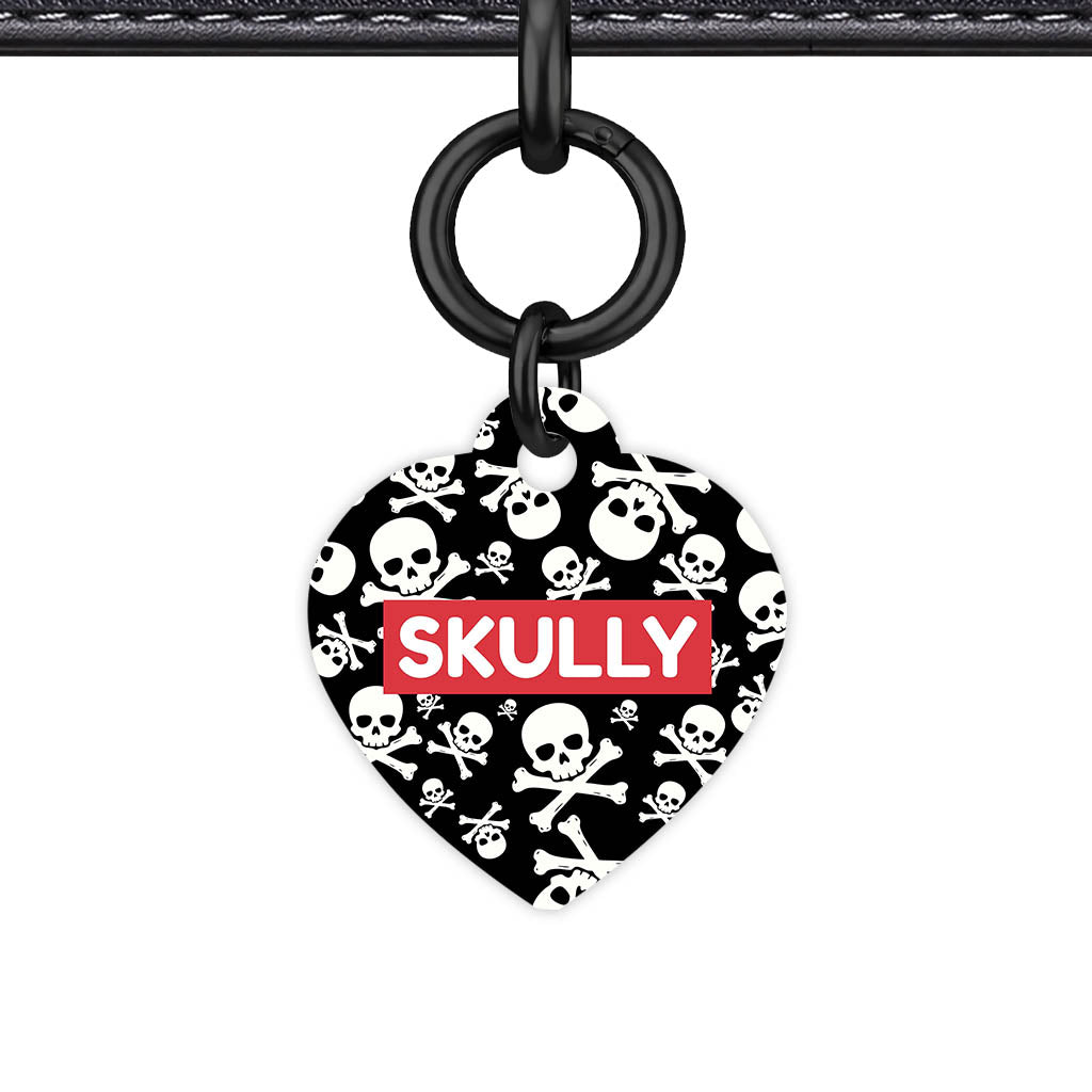 Skulls QR Smart Pet Id Tag (Dog Tag & Cat Tag)