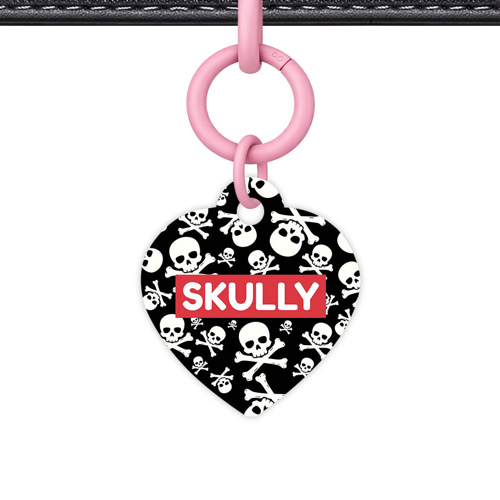 Skulls QR Smart Pet Id Tag (Dog Tag & Cat Tag)