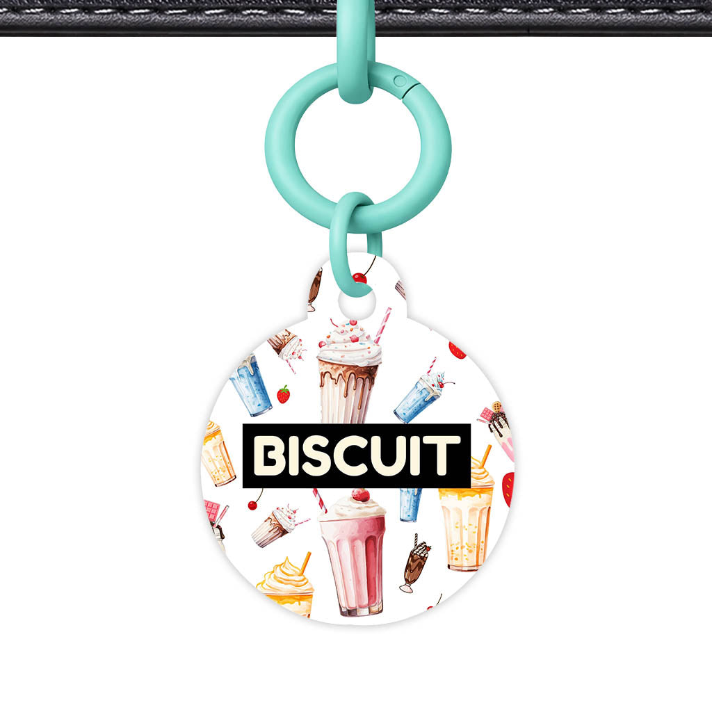 Milkshake and Diners Classic Pet Id (Dog Tag & Cat Tag)