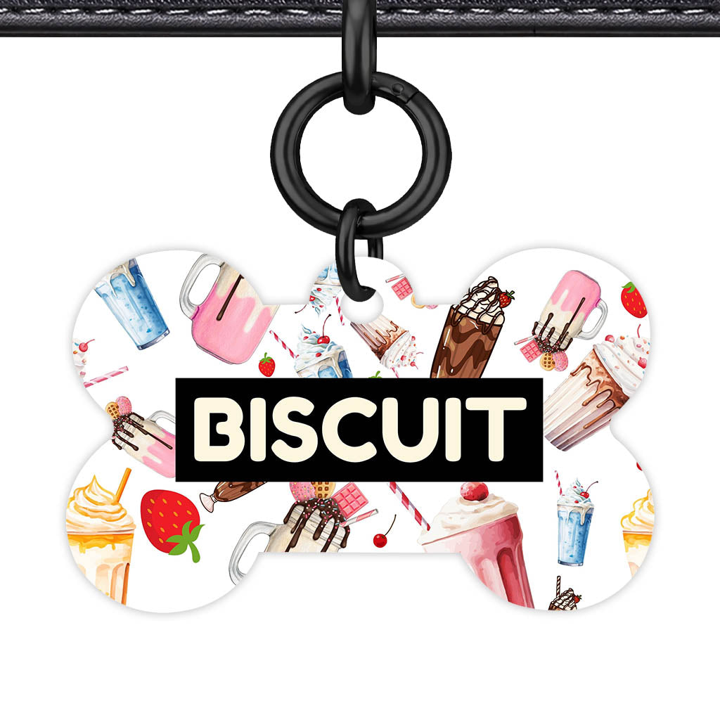 Milkshake and Diners Classic Pet Id (Dog Tag & Cat Tag)