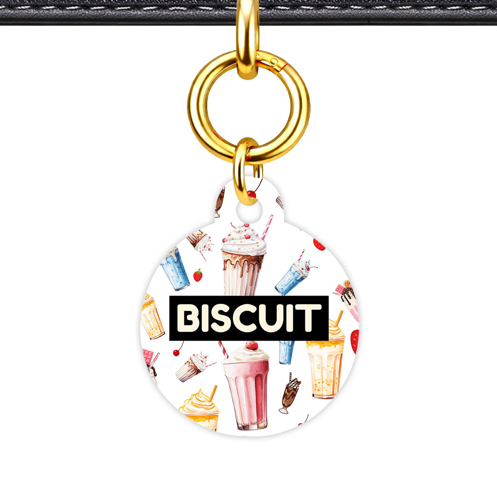 Milkshake and Diners Classic Pet Id (Dog Tag & Cat Tag)
