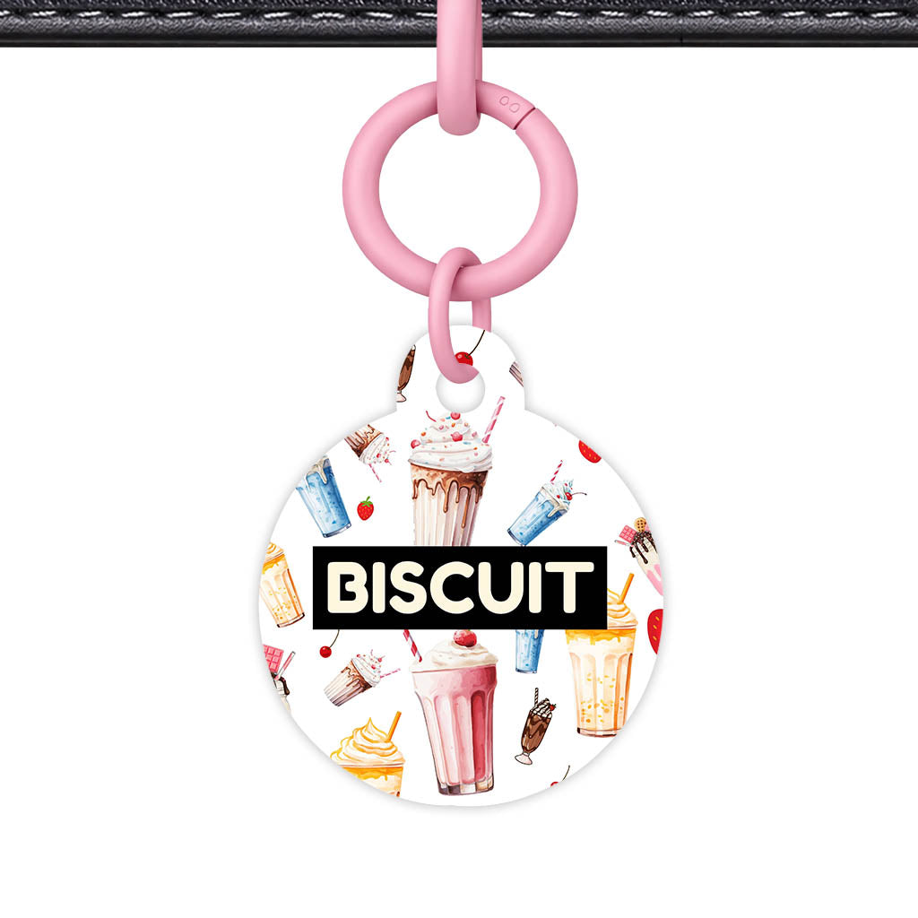 Milkshake and Diners Classic Pet Id (Dog Tag & Cat Tag)