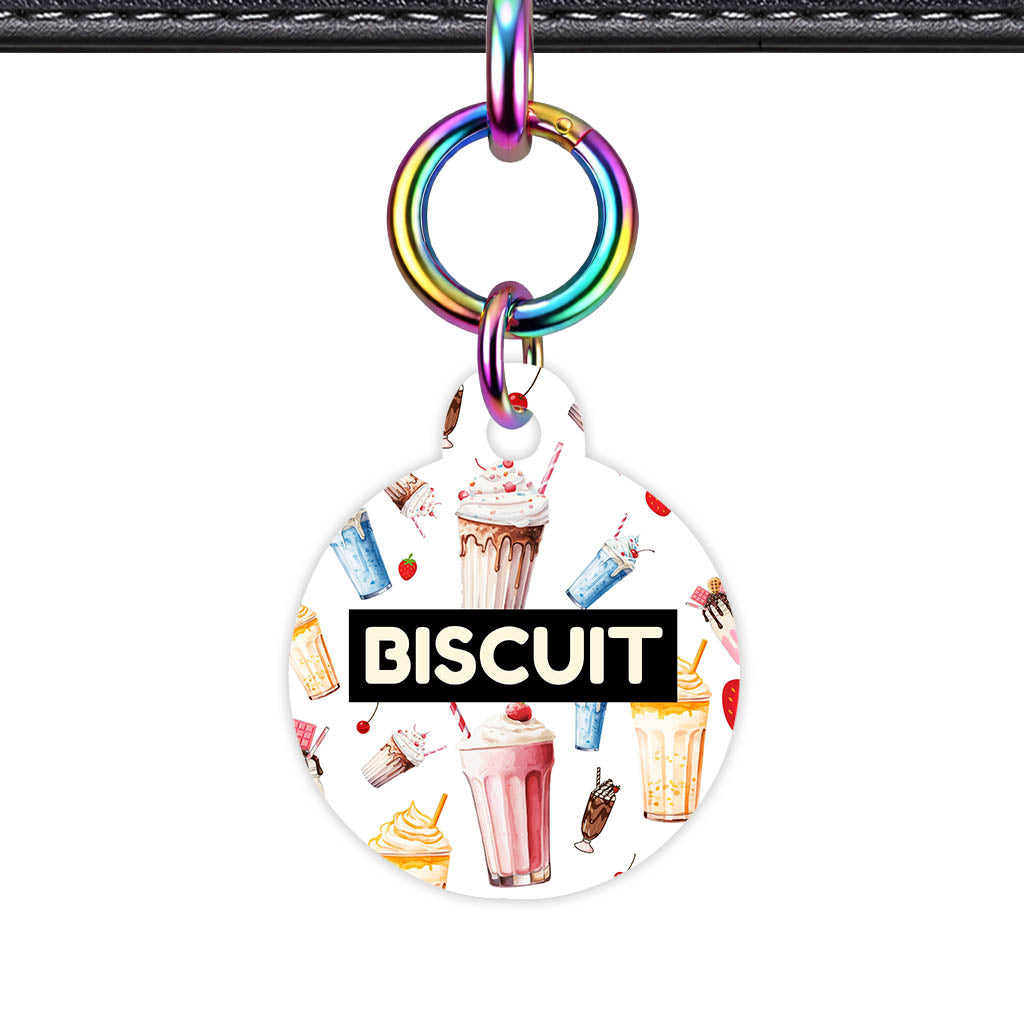 Milkshake and Diners Classic Pet Id (Dog Tag & Cat Tag)