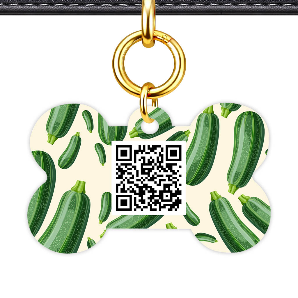 Zuchinni Time QR Smart Pet Id Tag (Dog Tag & Cat Tag)