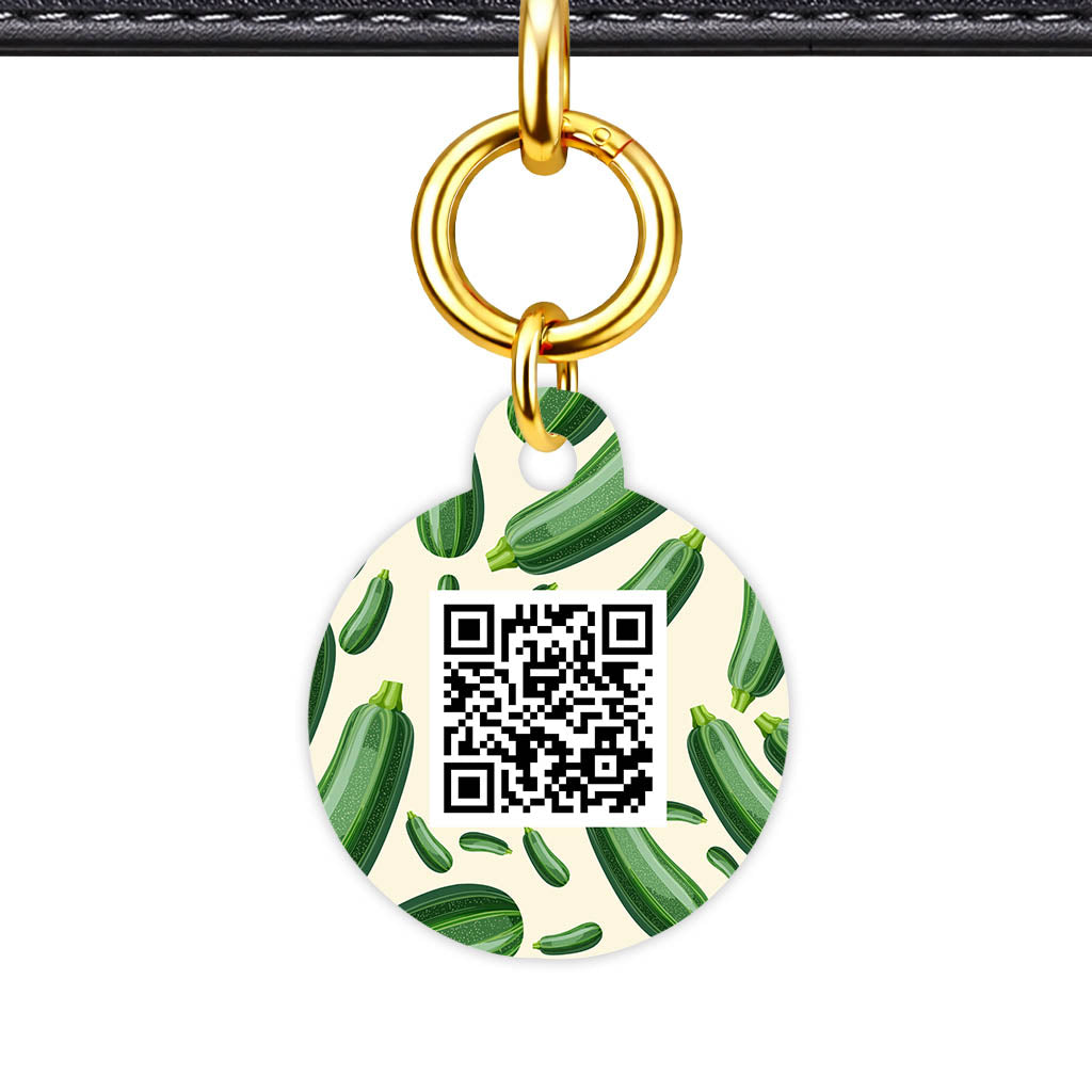 Zuchinni Time QR Smart Pet Id Tag (Dog Tag & Cat Tag)