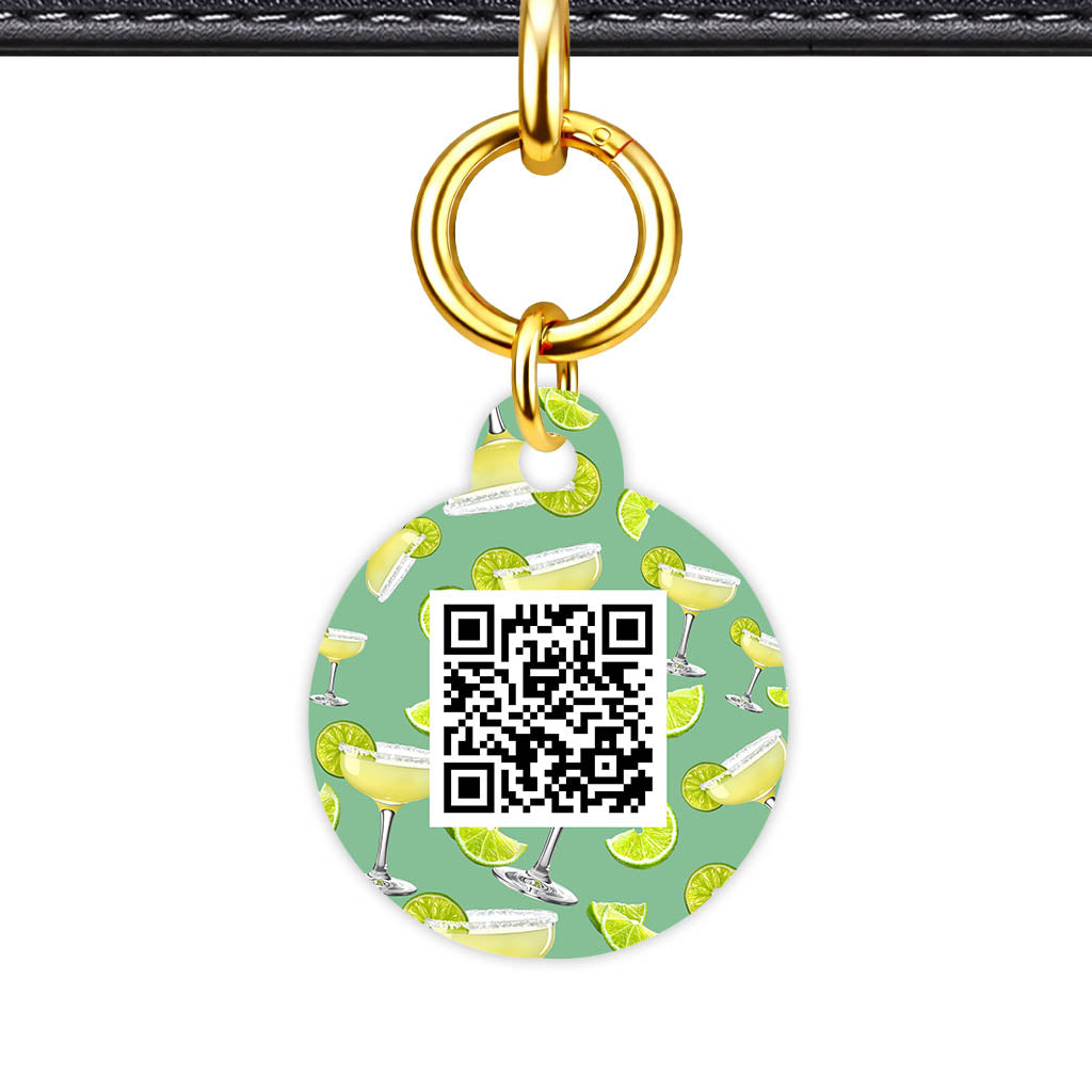 Cocktails QR Smart Pet Id Tag (Dog Tag & Cat Tag)