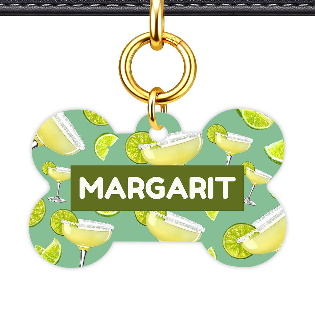 Cocktails QR Smart Pet Id Tag (Dog Tag & Cat Tag)