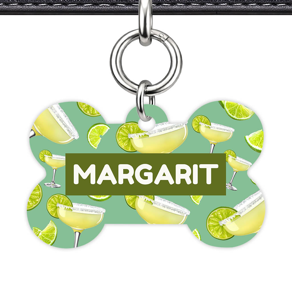 Cocktails QR Smart Pet Id Tag (Dog Tag & Cat Tag)