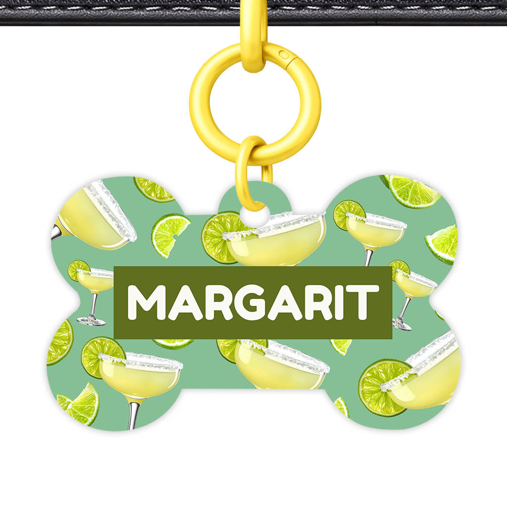 Cocktails QR Smart Pet Id Tag (Dog Tag & Cat Tag)