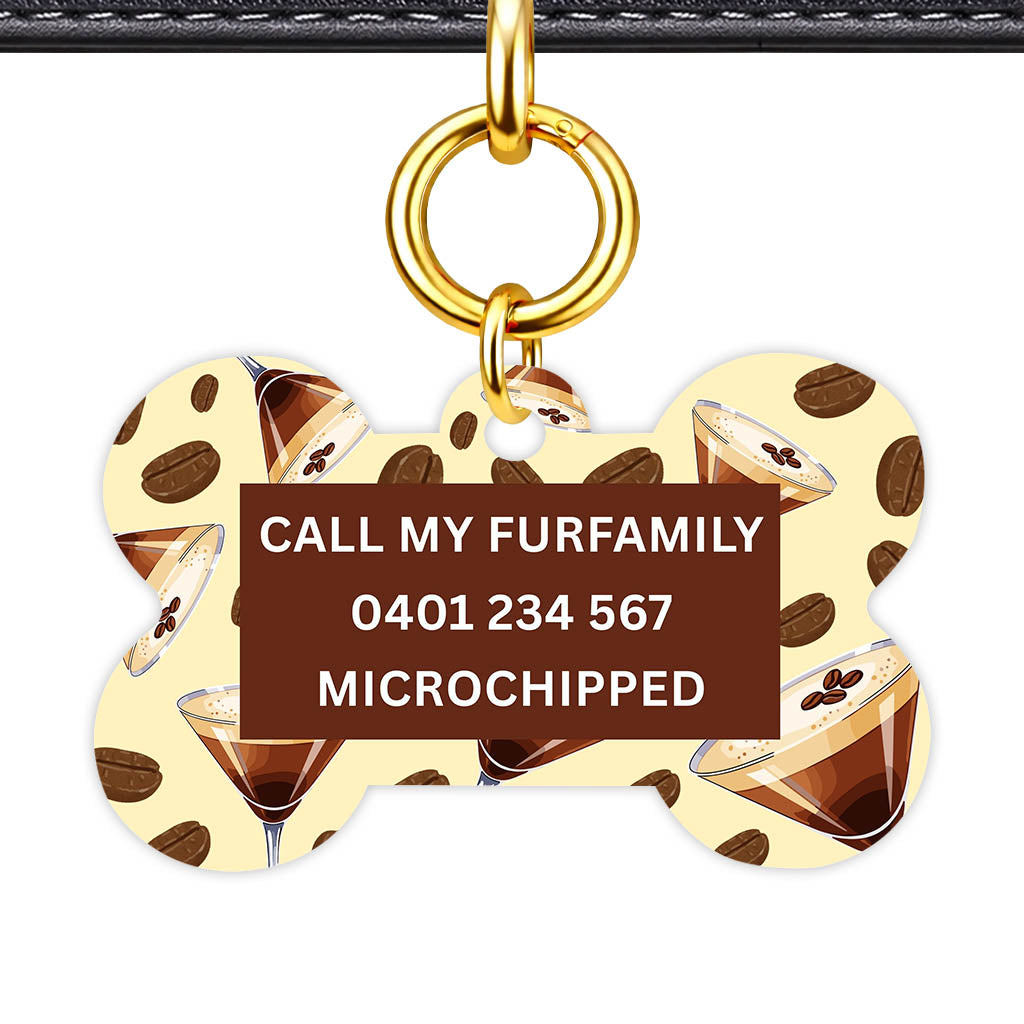 Espresso Classic Pet Id (Dog Tag & Cat Tag)