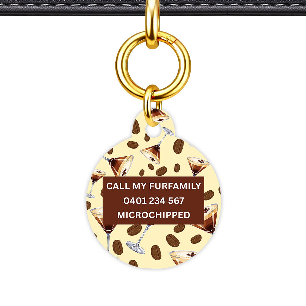 Espresso Classic Pet Id (Dog Tag & Cat Tag)