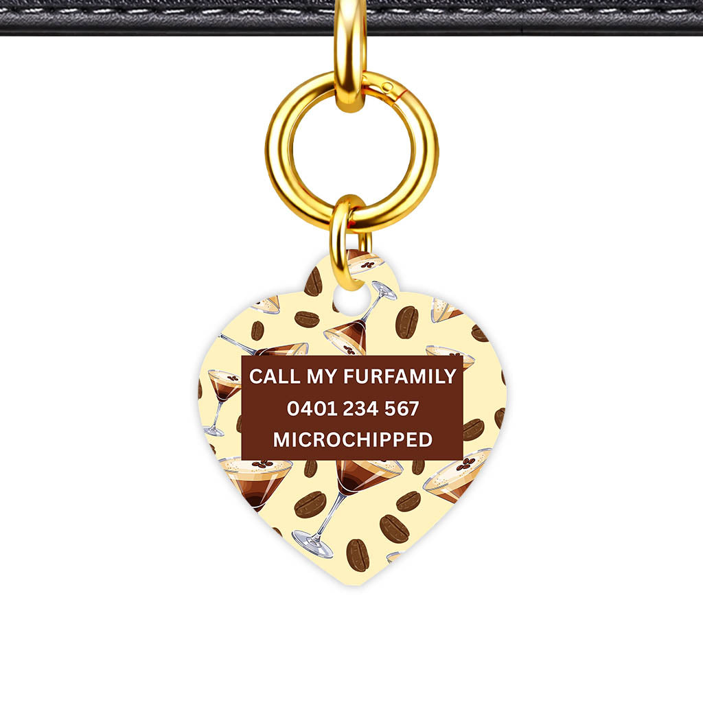 Espresso Classic Pet Id (Dog Tag & Cat Tag)