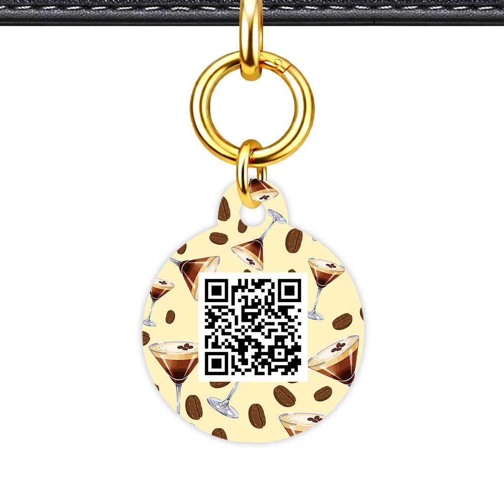Espresso QR Smart Pet Id Tag (Dog Tag & Cat Tag)