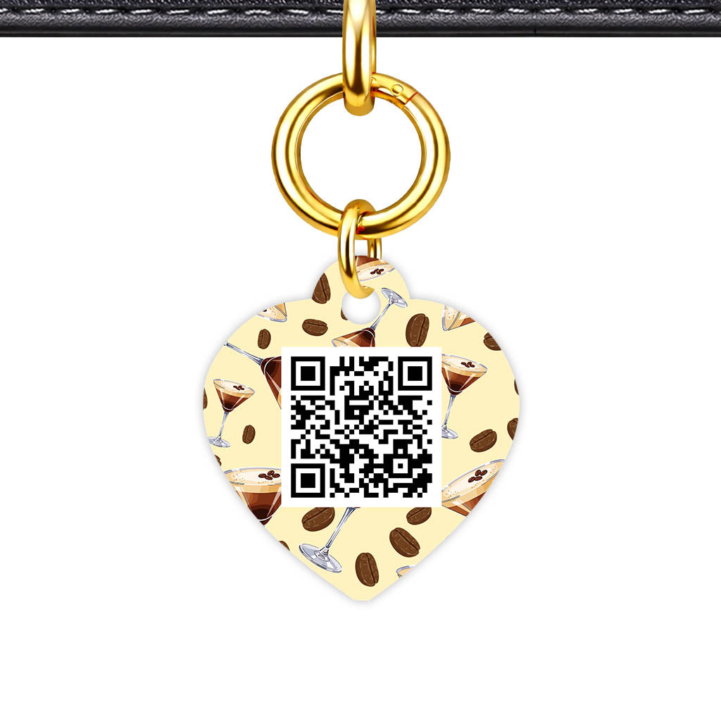 Espresso QR Smart Pet Id Tag (Dog Tag & Cat Tag)