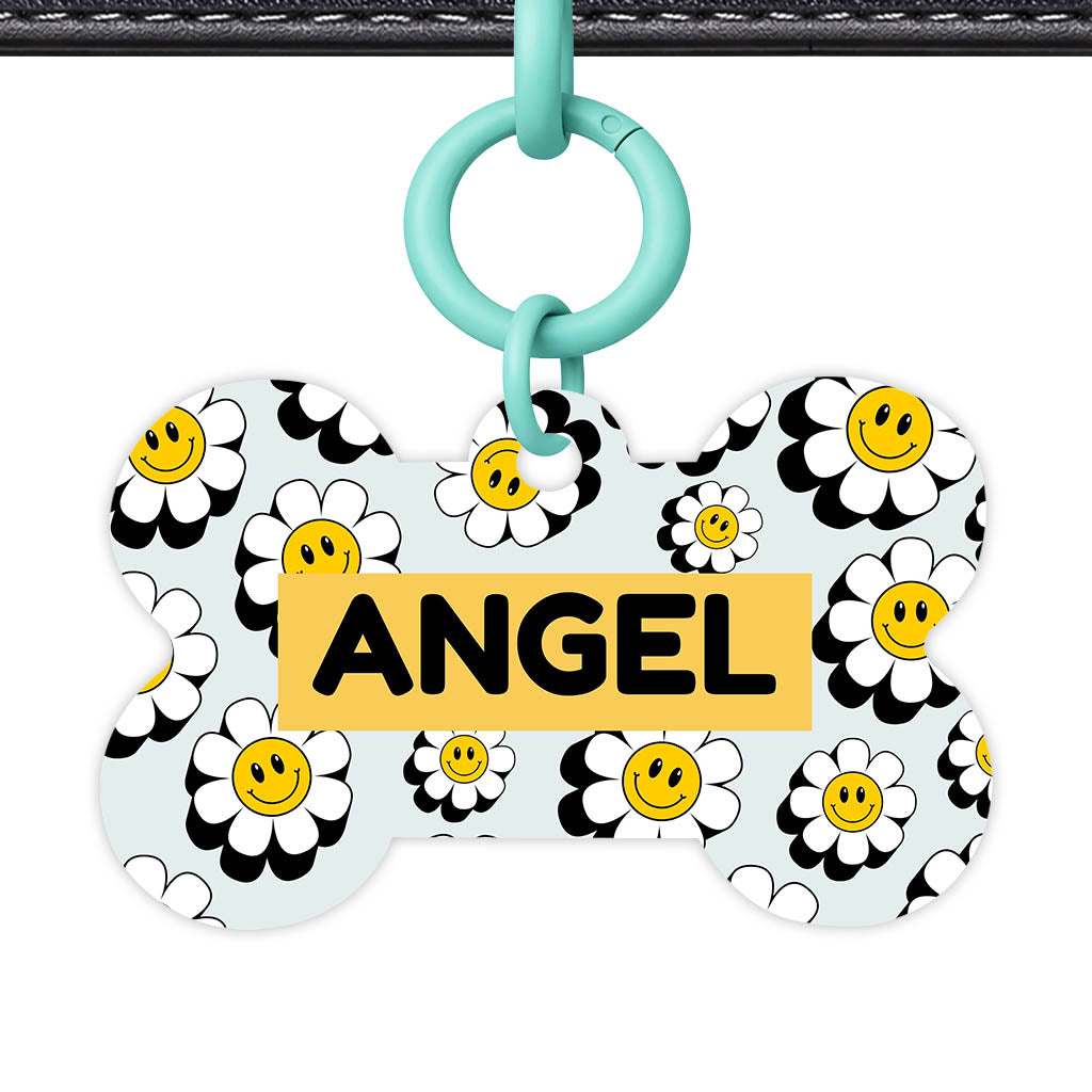 Daisy Crazy QR Smart Pet Id Tag (Dog Tag & Cat Tag)