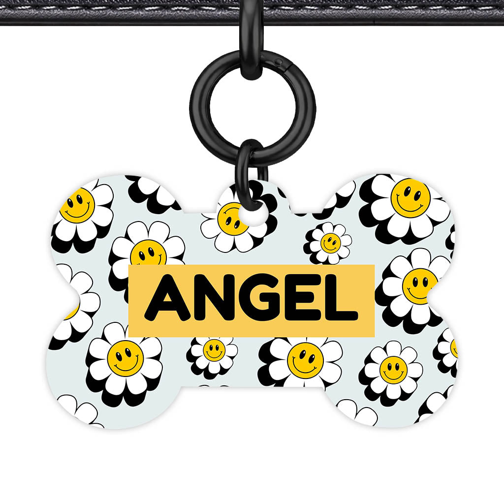 Daisy Crazy QR Smart Pet Id Tag (Dog Tag & Cat Tag)