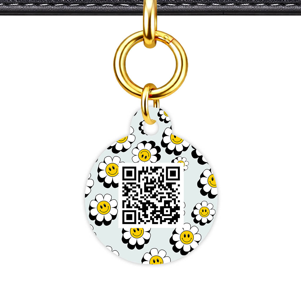Daisy Crazy QR Smart Pet Id Tag (Dog Tag & Cat Tag)
