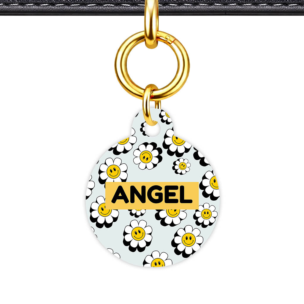 Daisy Crazy QR Smart Pet Id Tag (Dog Tag & Cat Tag)
