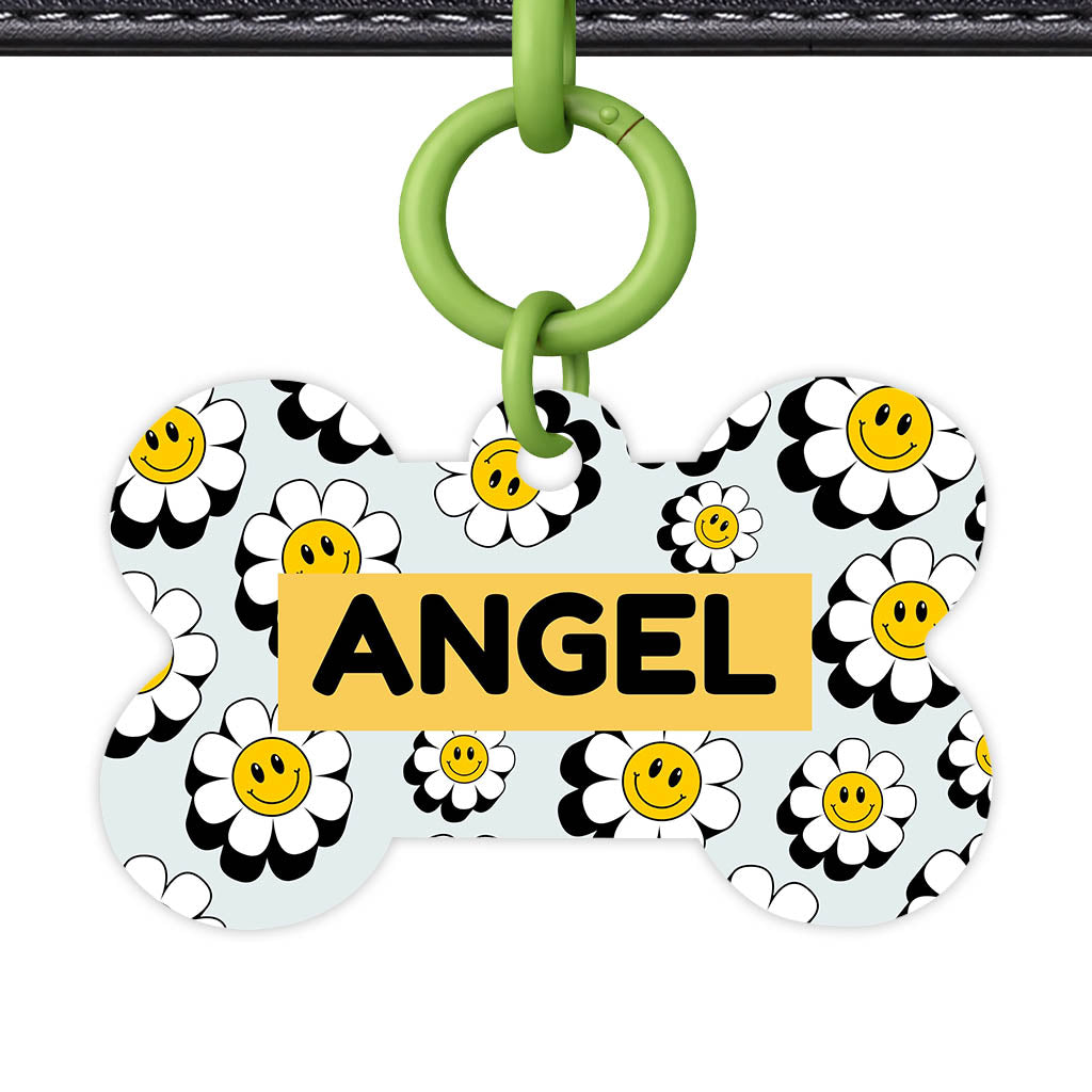 Daisy Crazy QR Smart Pet Id Tag (Dog Tag & Cat Tag)