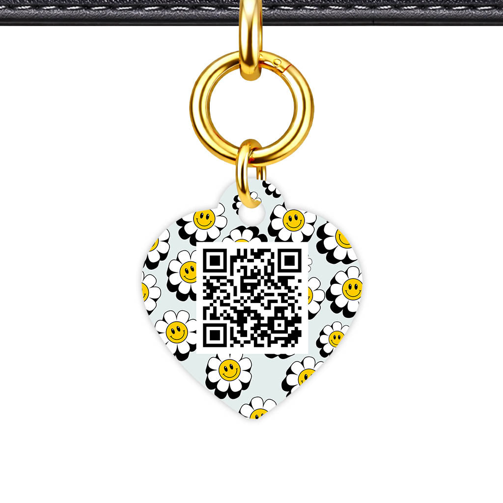 Daisy Crazy QR Smart Pet Id Tag (Dog Tag & Cat Tag)