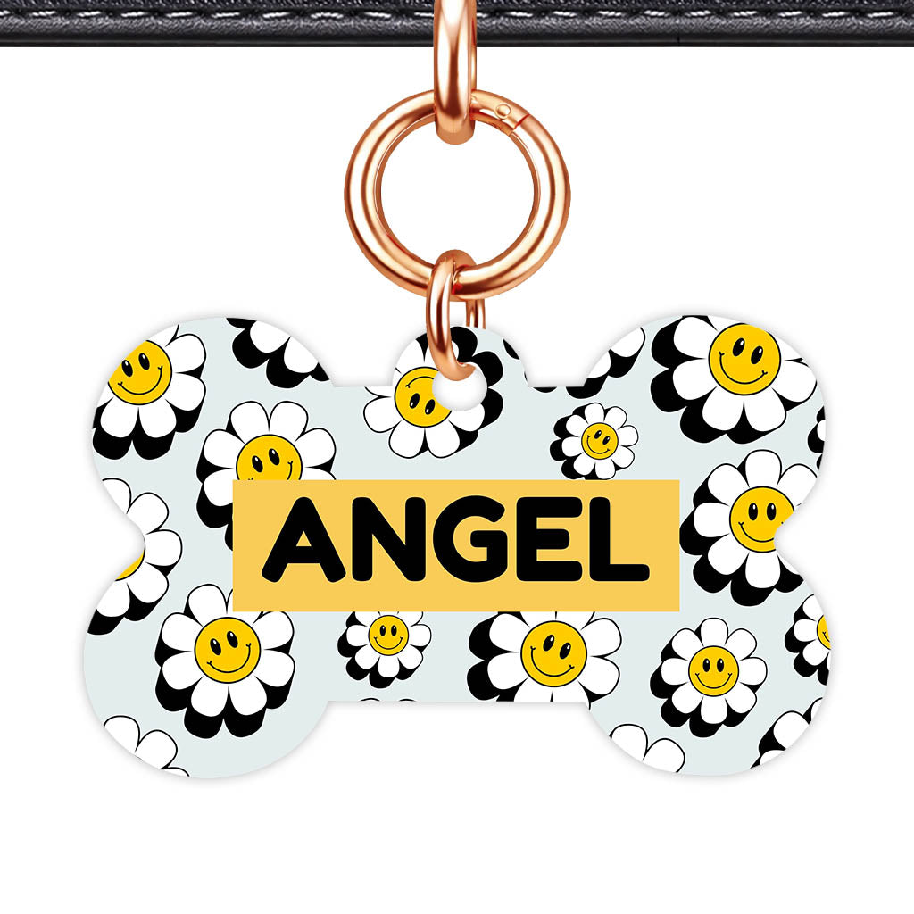 Daisy Crazy QR Smart Pet Id Tag (Dog Tag & Cat Tag)