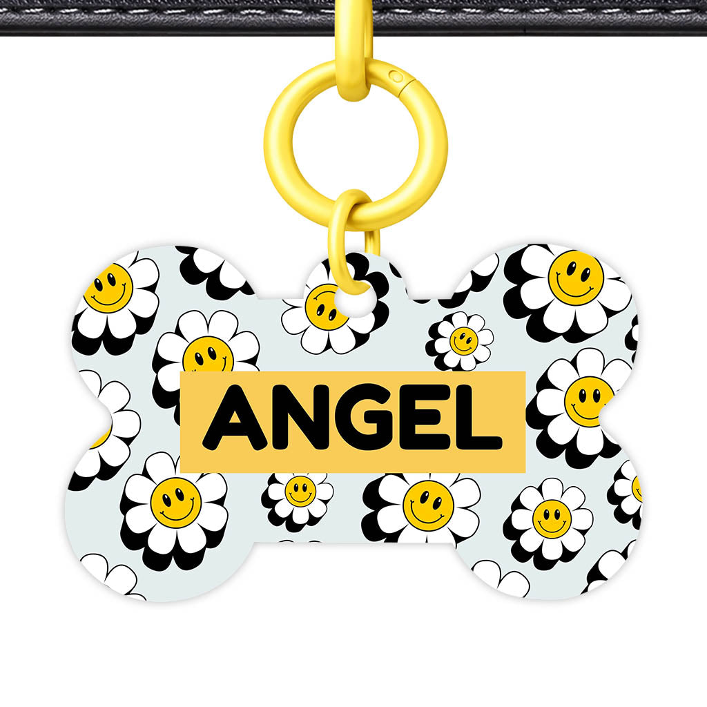 Daisy Crazy QR Smart Pet Id Tag (Dog Tag & Cat Tag)