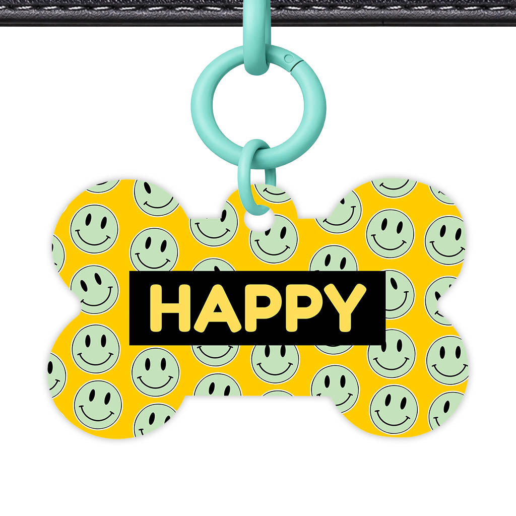Smiles on Diles QR Smart Pet Id Tag (Dog Tag & Cat Tag)