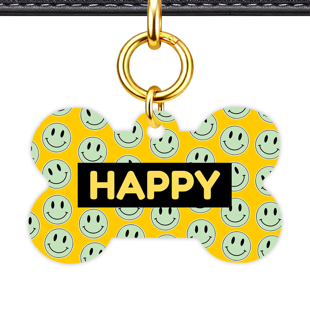 Smiles on Diles QR Smart Pet Id Tag (Dog Tag & Cat Tag)