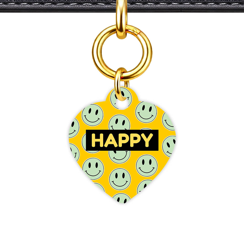 Mixed Classic Dog Tag Gold Classic Vol 29 | 5 Designs | Heart Bone Circle | Pet ID Tag - Classic Id Unique Smiles On Diles Classic Pet Id Dog Tag And Cat Tag 2065