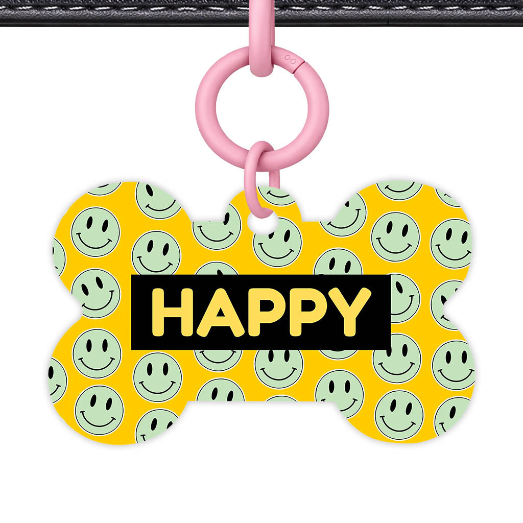 Smiles on Diles QR Smart Pet Id Tag (Dog Tag & Cat Tag)