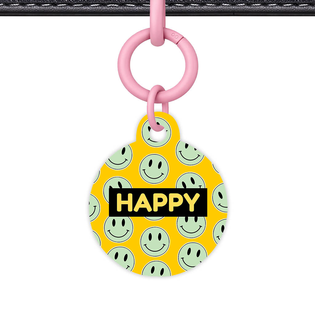 Smiles on Diles QR Smart Pet Id Tag (Dog Tag & Cat Tag)