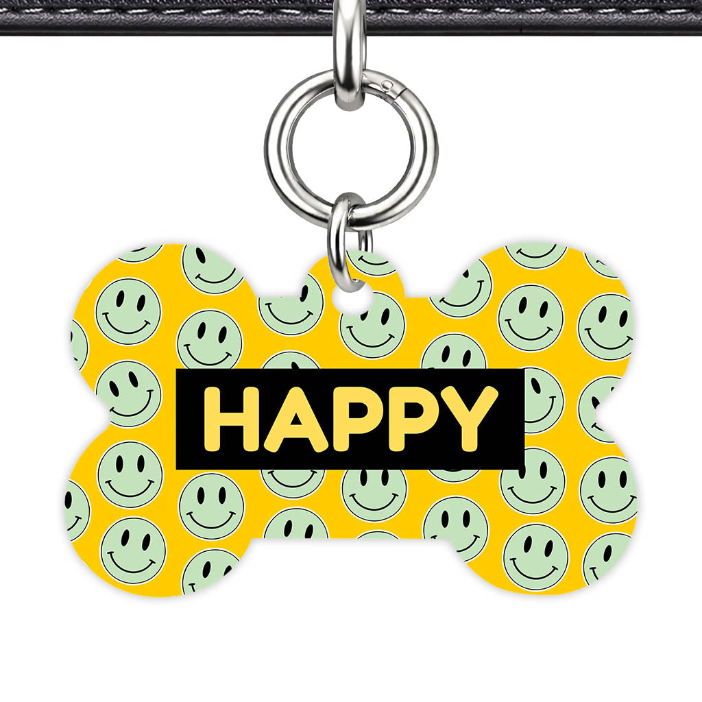Smiles on Diles QR Smart Pet Id Tag (Dog Tag & Cat Tag)