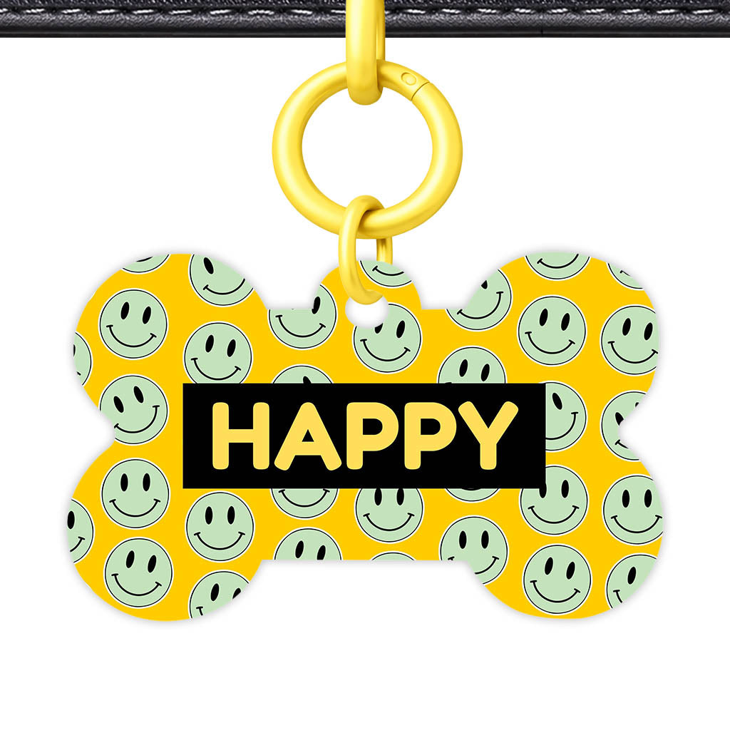 Smiles on Diles QR Smart Pet Id Tag (Dog Tag & Cat Tag)