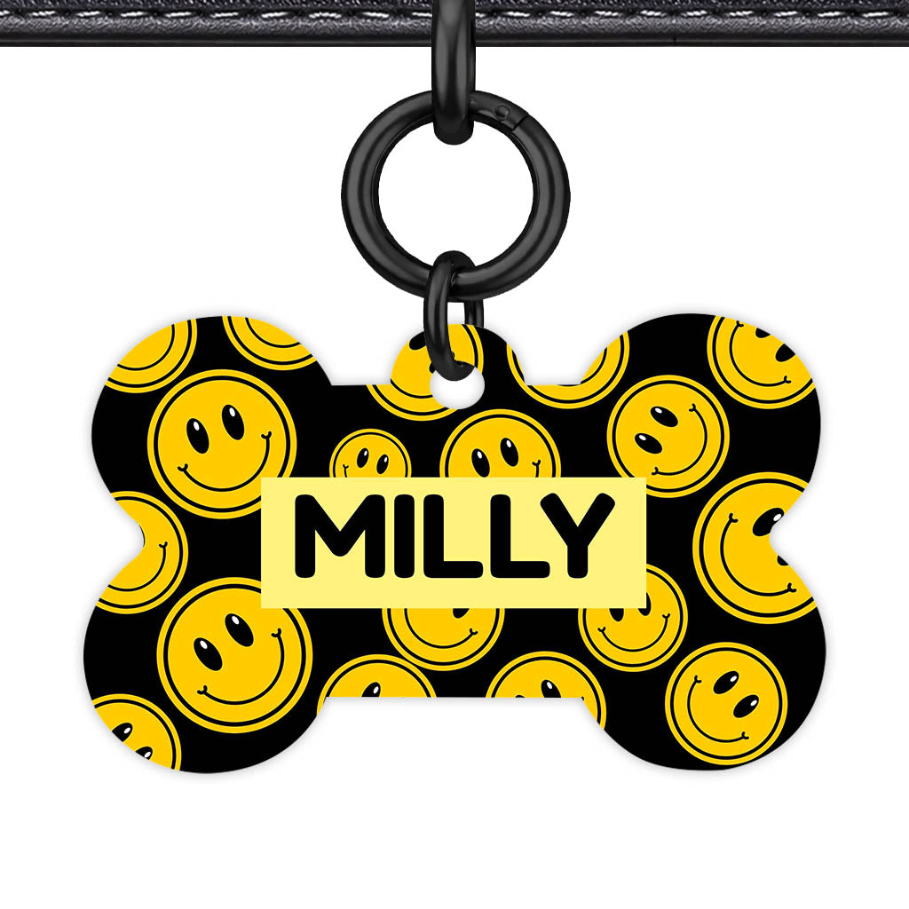 Happy Campers QR Smart Pet Id Tag (Dog Tag & Cat Tag)