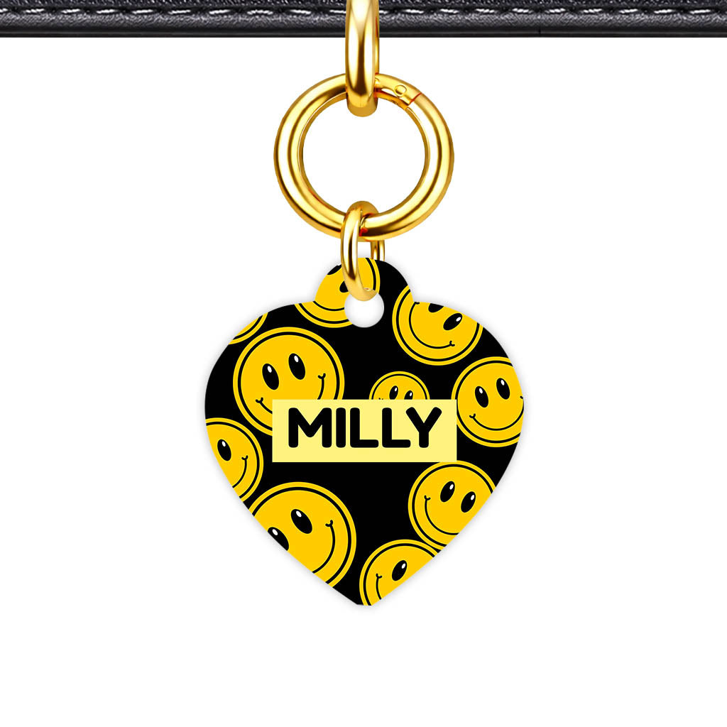 Mixed Classic Dog Tag Gold Classic Vol 29 | 5 Designs | Heart Bone Circle | Pet ID Tag - Classic Id Unique Happy Campers Classic Pet Id Dog Tag And Cat Tag 2066