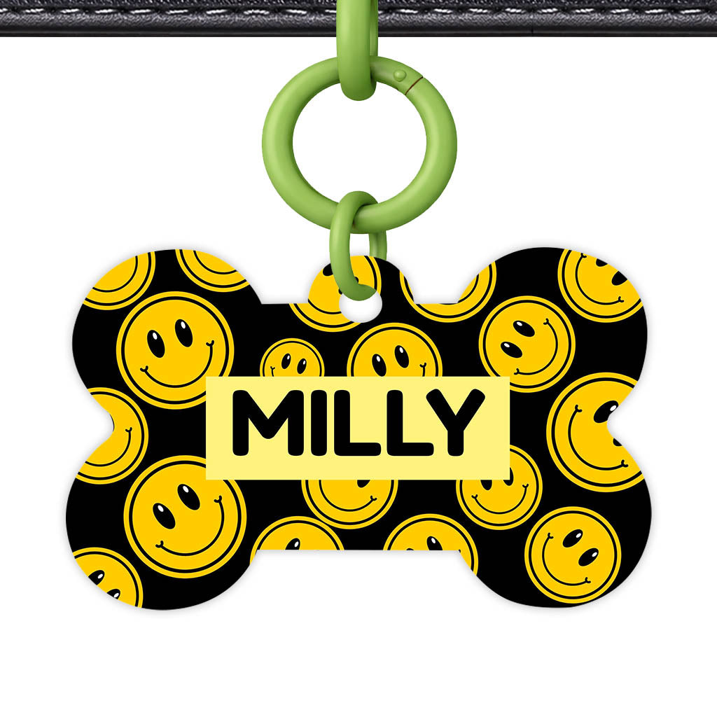 Happy Campers QR Smart Pet Id Tag (Dog Tag & Cat Tag)