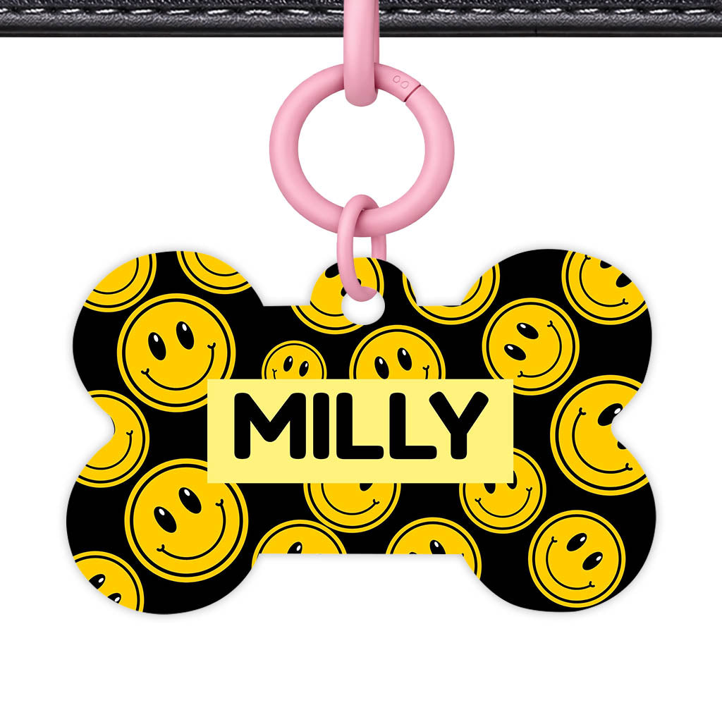 Happy Campers QR Smart Pet Id Tag (Dog Tag & Cat Tag)