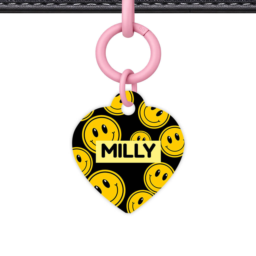 Happy Campers QR Smart Pet Id Tag (Dog Tag & Cat Tag)
