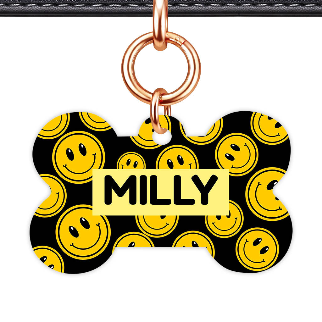 Happy Campers QR Smart Pet Id Tag (Dog Tag & Cat Tag)