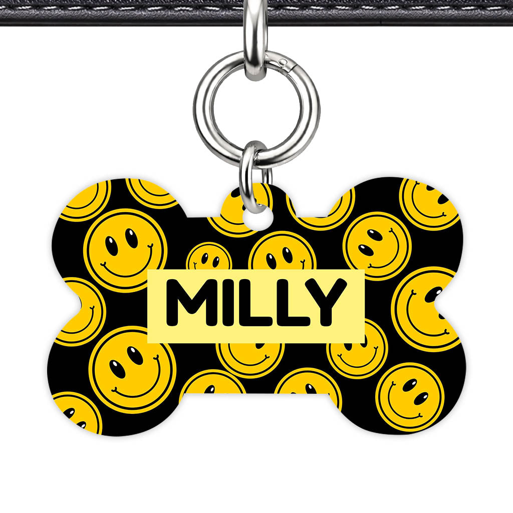 Happy Campers QR Smart Pet Id Tag (Dog Tag & Cat Tag)