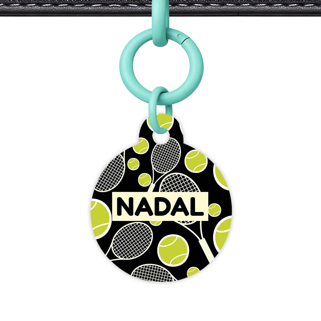 Tennis QR Smart Pet Id Tag (Dog Tag & Cat Tag)