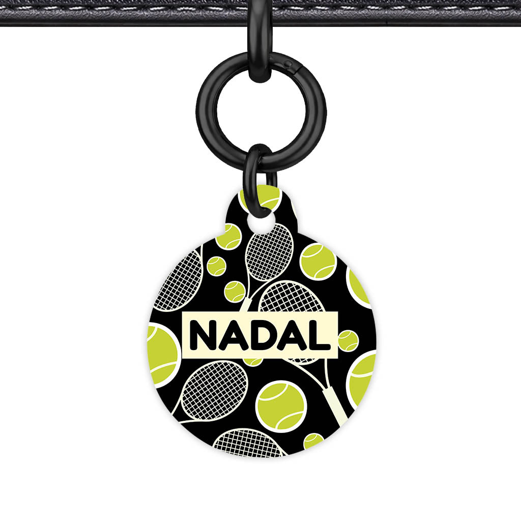 Tennis QR Smart Pet Id Tag (Dog Tag & Cat Tag)