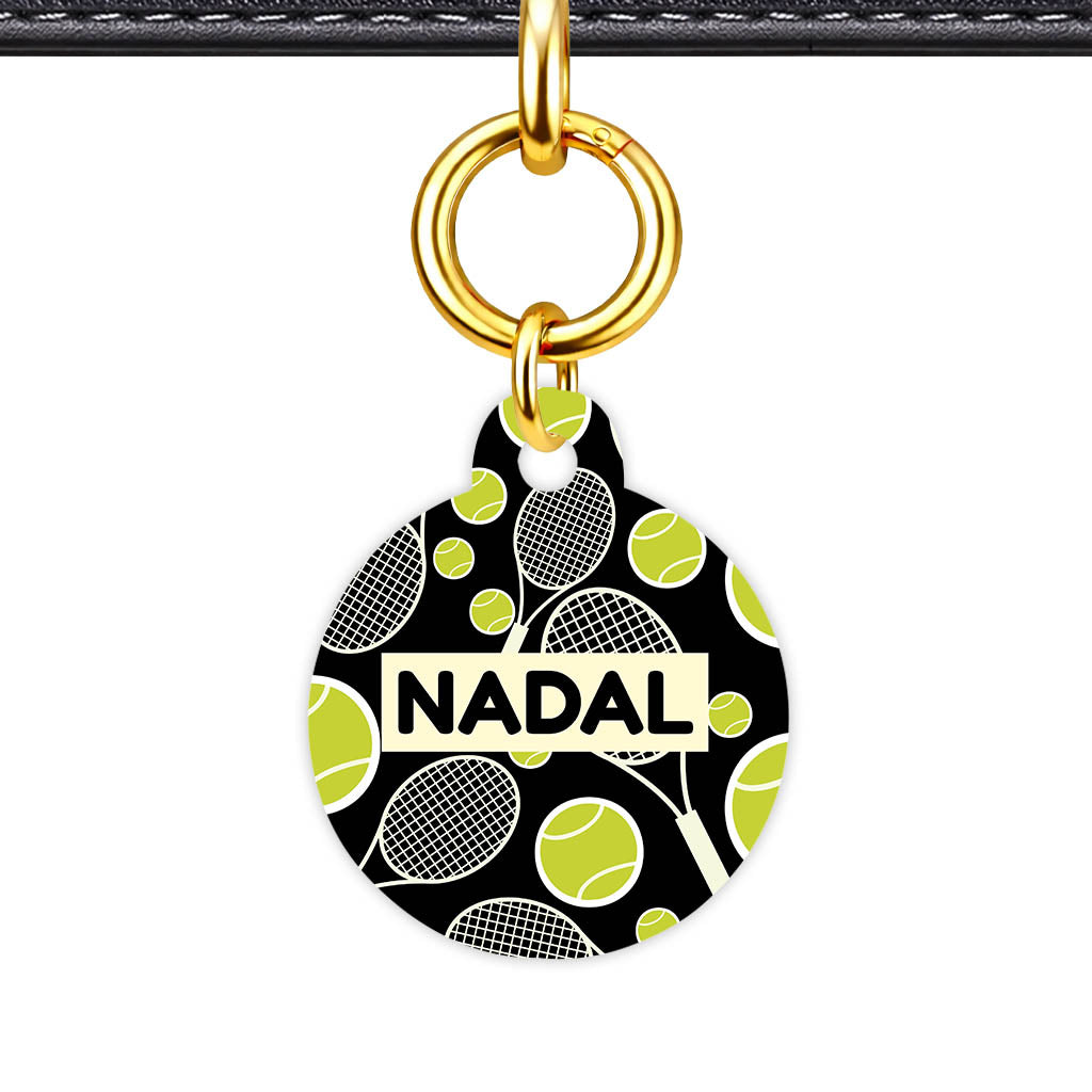 Tennis QR Smart Pet Id Tag (Dog Tag & Cat Tag)