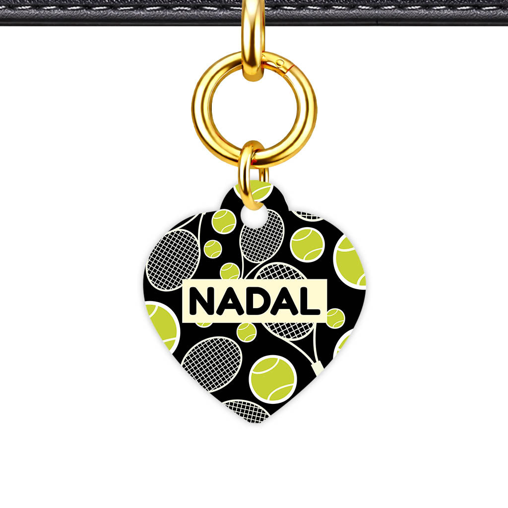 Tennis QR Smart Pet Id Tag (Dog Tag & Cat Tag)