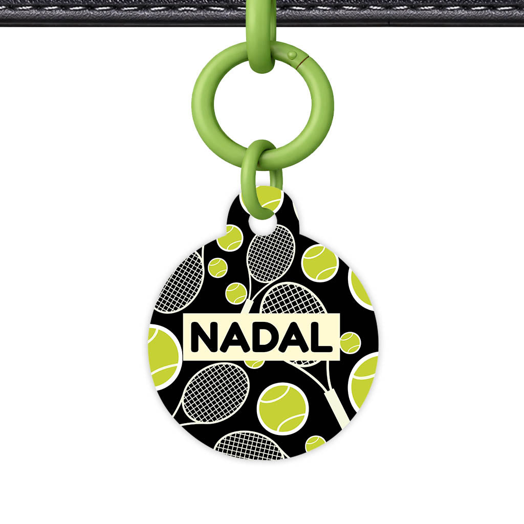 Tennis QR Smart Pet Id Tag (Dog Tag & Cat Tag)