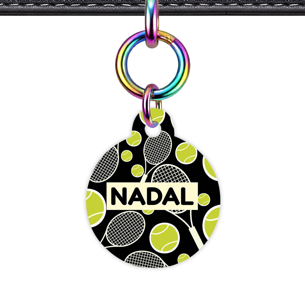 Tennis QR Smart Pet Id Tag (Dog Tag & Cat Tag)