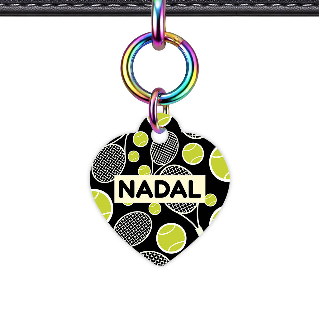 Tennis QR Smart Pet Id Tag (Dog Tag & Cat Tag)