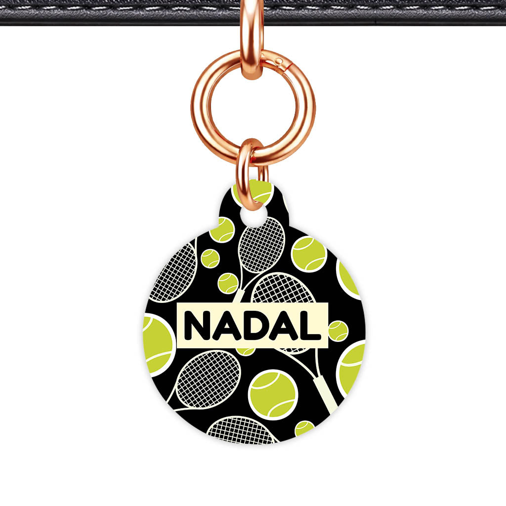 Tennis QR Smart Pet Id Tag (Dog Tag & Cat Tag)