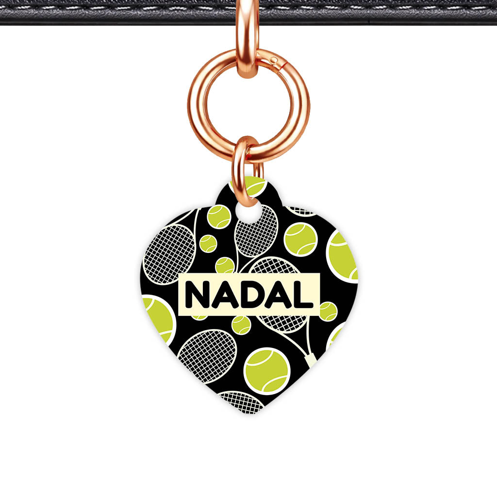 Tennis QR Smart Pet Id Tag (Dog Tag & Cat Tag)