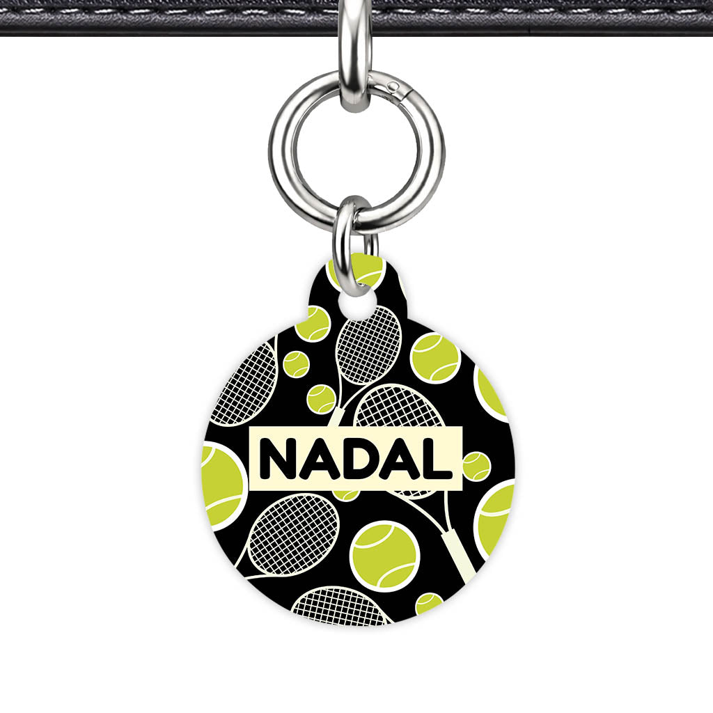 Tennis QR Smart Pet Id Tag (Dog Tag & Cat Tag)